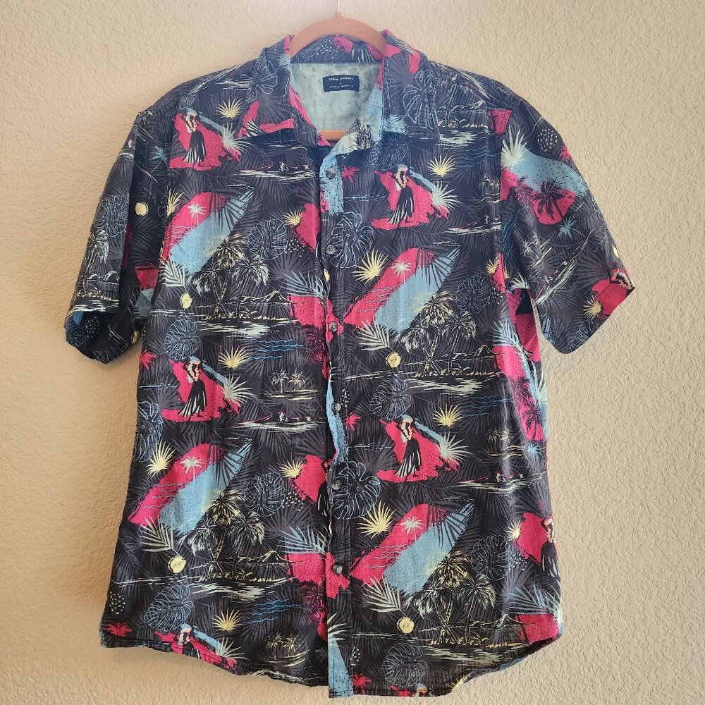 Ocean Current Hawaiian Button-up - Large